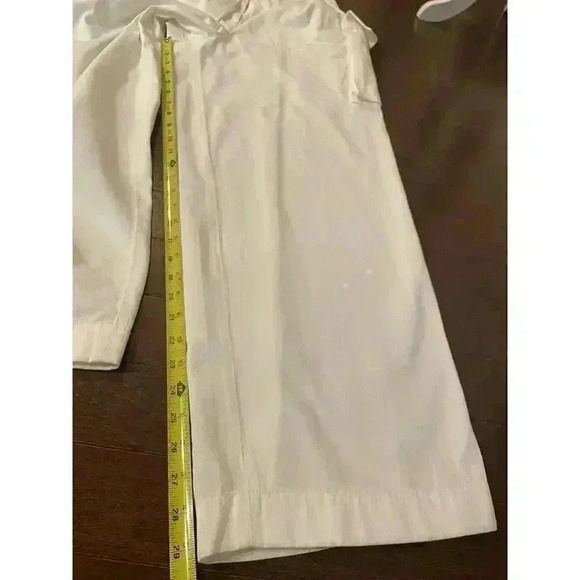 Dries Van Noten Cotton Jumpsuit 40 S US 4 Pockets Buckle Plunge Baggy Designer - Picture 9 of 16